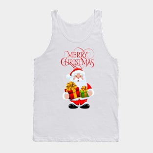 Merry Christmas Santa Claus Tank Top